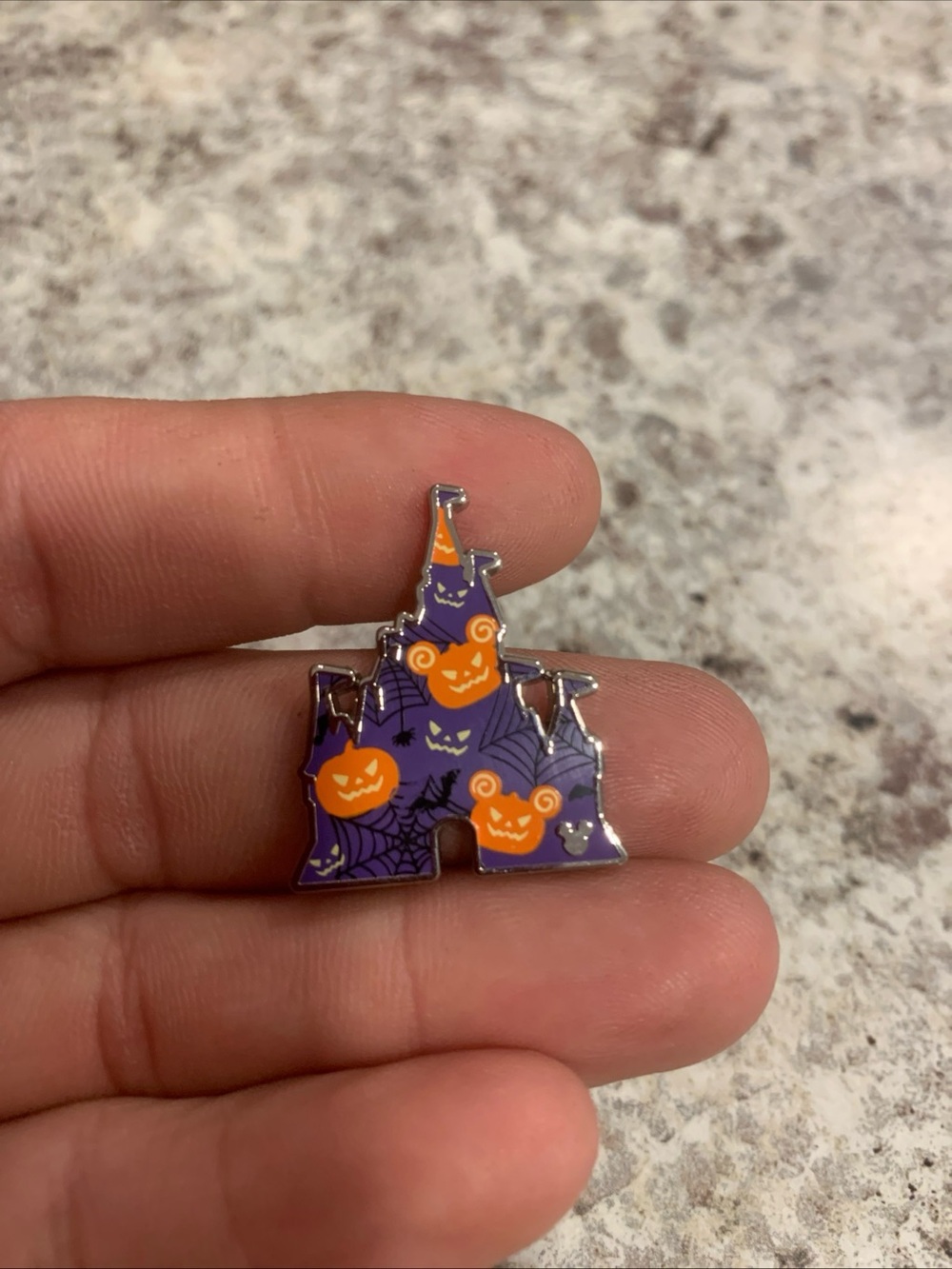 Disney Silver Castle Enamel Pin - Picture 3 of 5